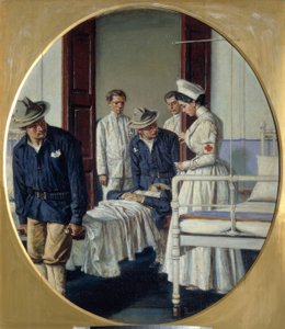 In a Hospital by Wassili W. Werestschagin