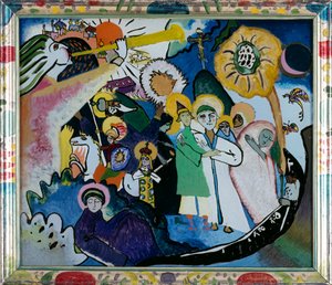 All Saints I by Wassily Kandinsky