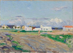 View from Hotel St. Georges, Tunis by Wassily Kandinsky