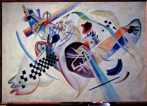 Composition N. 224. On the white. Painting by Vassily Kandinsky by Wassily Kandinsky