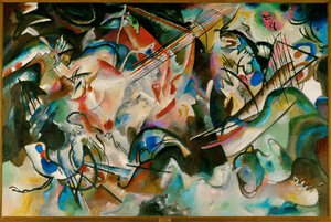 Composition Number 6 by Wassily Kandinsky