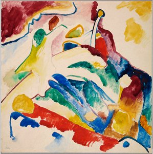 Design for "Composition II" by Wassily Kandinsky