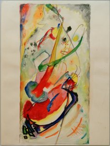 Design for a Mural for Edwin R. Campbell No. 1 by Wassily Kandinsky