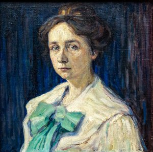 Gabriele Münter by Wassily Kandinsky