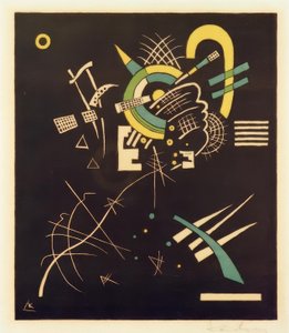 Small Worlds, Plate 7 by Wassily Kandinsky