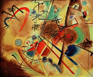 Little Dream in Red by Wassily Kandinsky