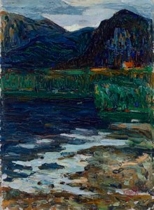 Kochel – Schlehdorf by Wassily Kandinsky