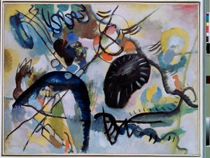 The Black Spot by Wassily Kandinsky
