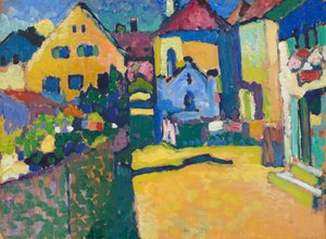 Murnau – Grungasse by Wassily Kandinsky