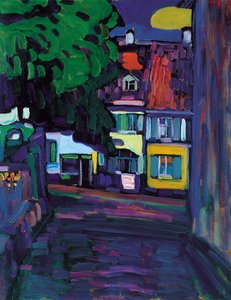 Murnau, Houses in the Obermarkt, 1908
