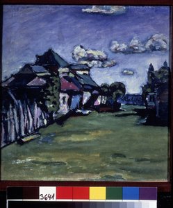 Near Moscow. Painting by Vassily Kandinsky by Wassily Kandinsky