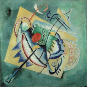 Red Oval by Wassily Kandinsky