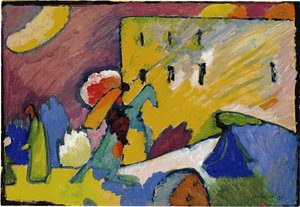 Study for Improvisation 3, 1909 by Wassily Kandinsky
