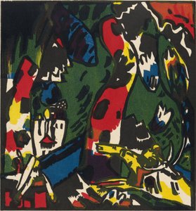 An Archer by Wassily Kandinsky