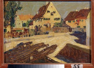 A Street at Sunlight by Wassily Kandinsky