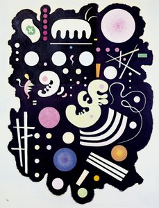 Variegated Black by Wassily Kandinsky