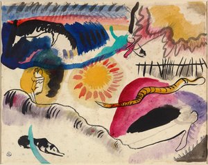 Love Garden by Wassily Kandinsky