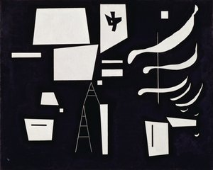 White - Soft and Hard March by Wassily Kandinsky