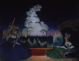 White Cloud by Wassily Kandinsky