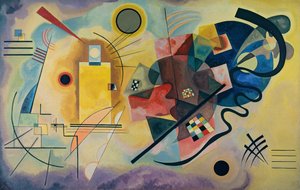 Yellow, Red, Blue by Wassily Kandinsky