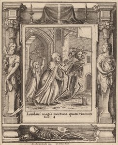 Abbess by Wenceslaus Hollar