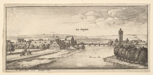 Cannstadt by Wenceslaus Hollar