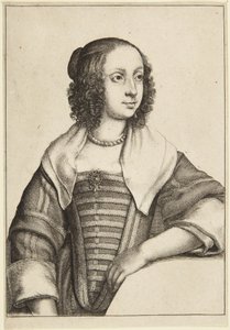 Catherine Howard by Wenceslaus Hollar