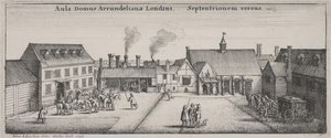 Courtyard of Arundel House from the North