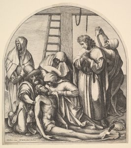 Descent from the Cross (after Holbein)