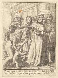 Duke, from the Dance of Death by Wenceslaus Hollar