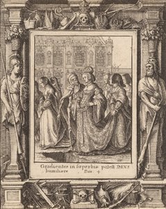 Empress, 1651 by Wenceslaus Hollar