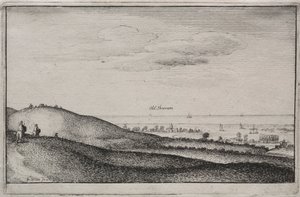 Old Shoreham by Wenceslaus Hollar