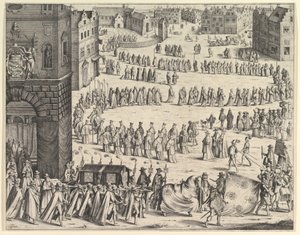 Funeral of General Johan Baptiste von Taxis, 1645