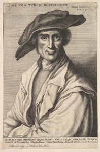 Hans von Zürich Goltshmidt, 1647 by Wenceslaus Hollar
