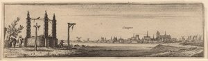 Kampen by Wenceslaus Hollar