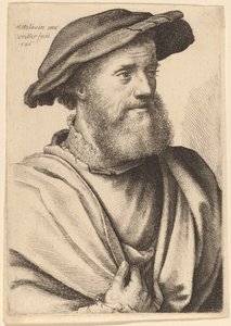 Man with Beard Looking Right
