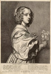 Marguerite Lemon English by Wenceslaus Hollar