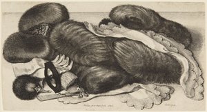 Muffs and Finery by Wenceslaus Hollar