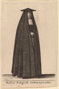 Religious Woman from Antwerp
