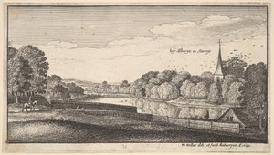 Near Albury by Wenceslaus Hollar