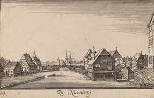 Nuremberg, 1635 by Wenceslaus Hollar