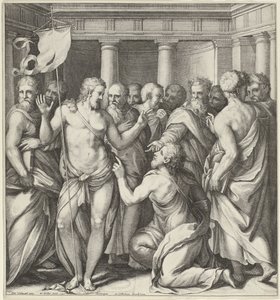 Doubt of Thomas by Wenceslaus Hollar