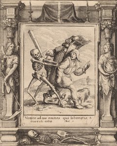 Peddler, 1651 by Wenceslaus Hollar