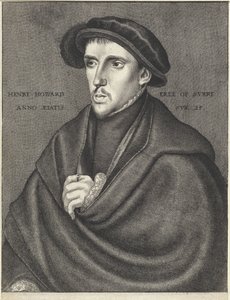 Portrait of Henry Howard, Earl of Surrey by Wenceslaus Hollar