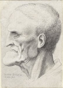 Portrait of an Old Man with Pronounced Chin