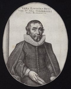 Reverend Alexander Henderson by Wenceslaus Hollar