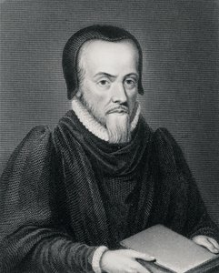 Richard Hooker, Engraved by Edward Finden by Wenceslaus Hollar
