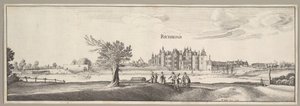 Richmond Palace by Wenceslaus Hollar