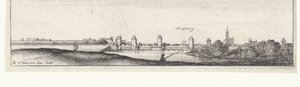 River Landscape with View of Strasbourg