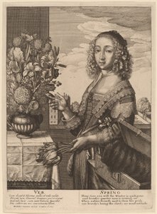 Spring by Wenceslaus Hollar